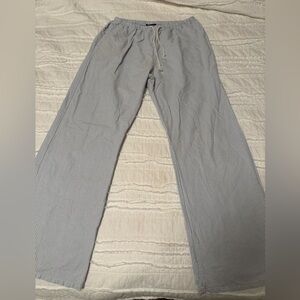 Brandy Melville Blue Striped Pants